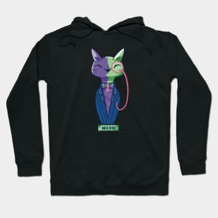 National cat day statuette Hoodie